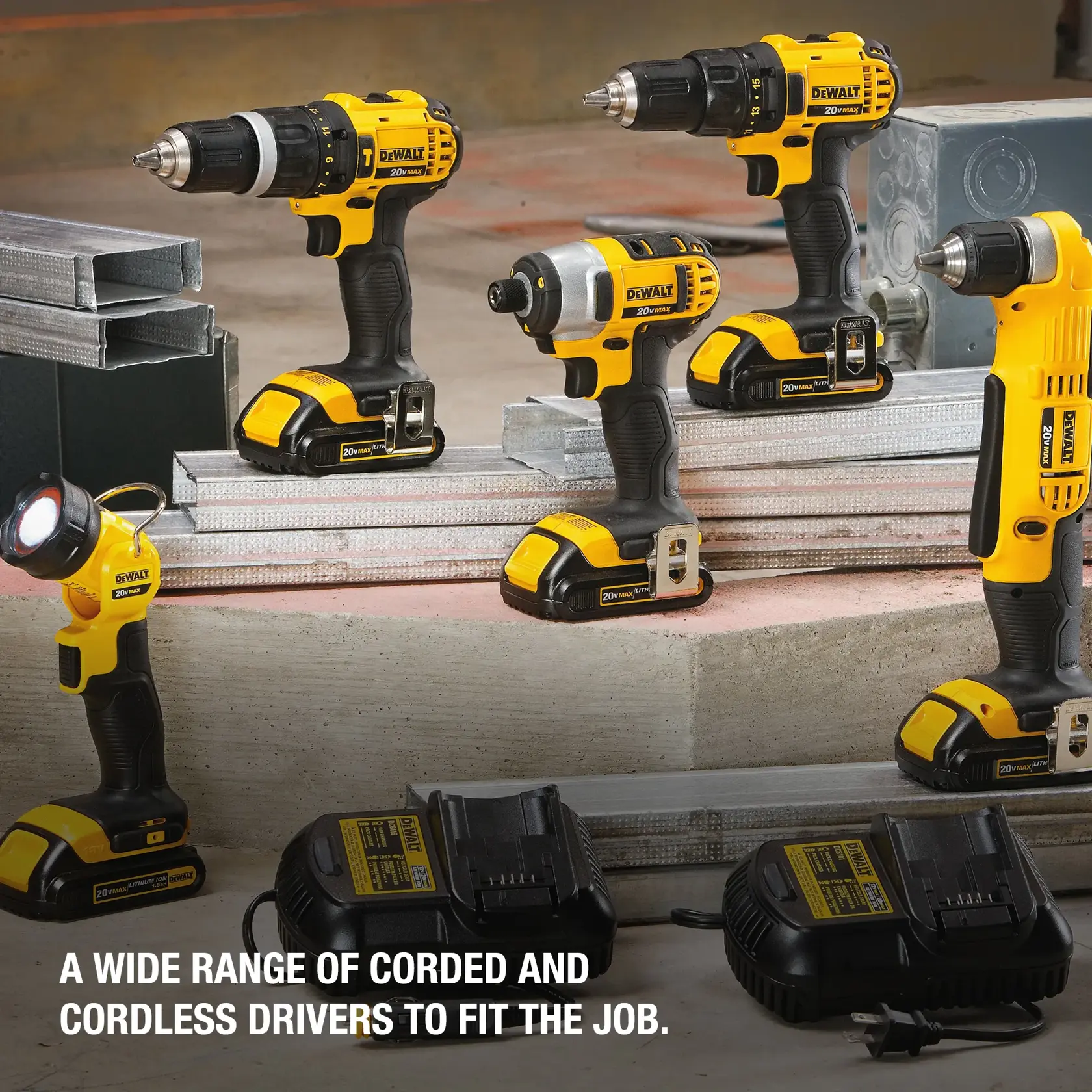 DEWALT® 20V MAX* 1/4 in. Impact Driver Kit
