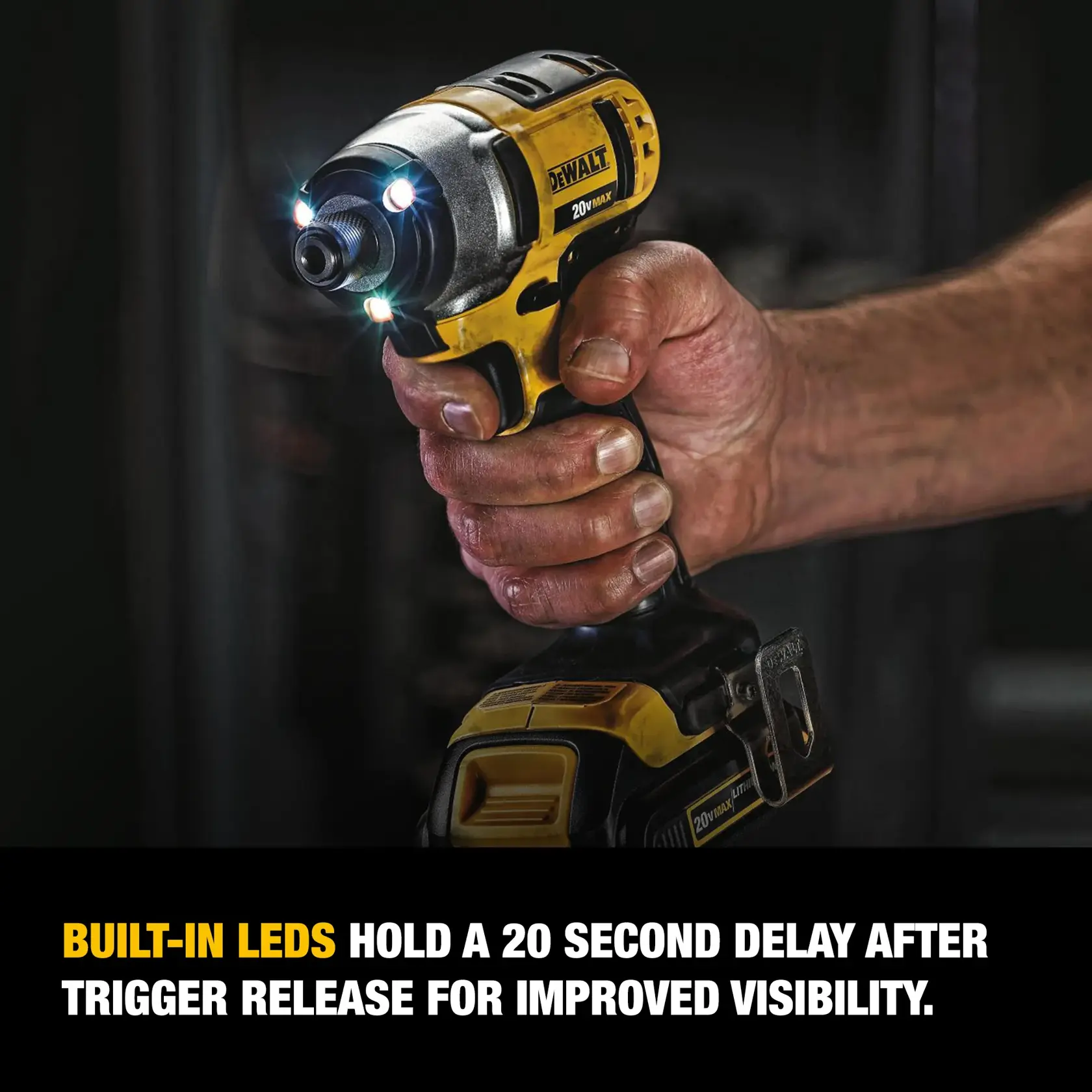 DEWALT® 20V MAX* 1/4 in. Impact Driver Kit