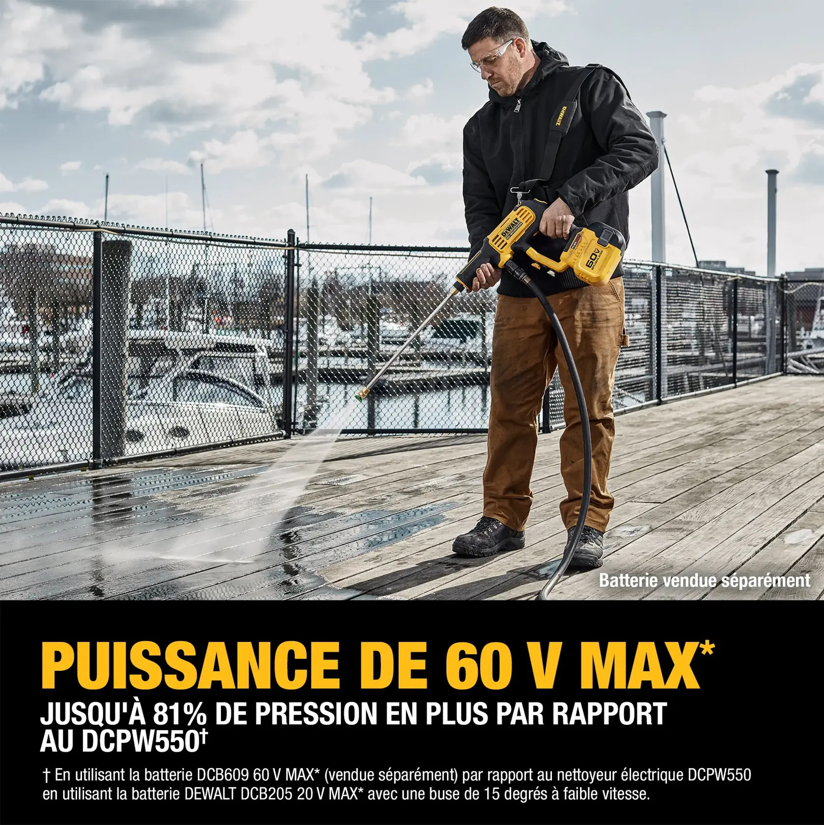 Power Cleaning a deck