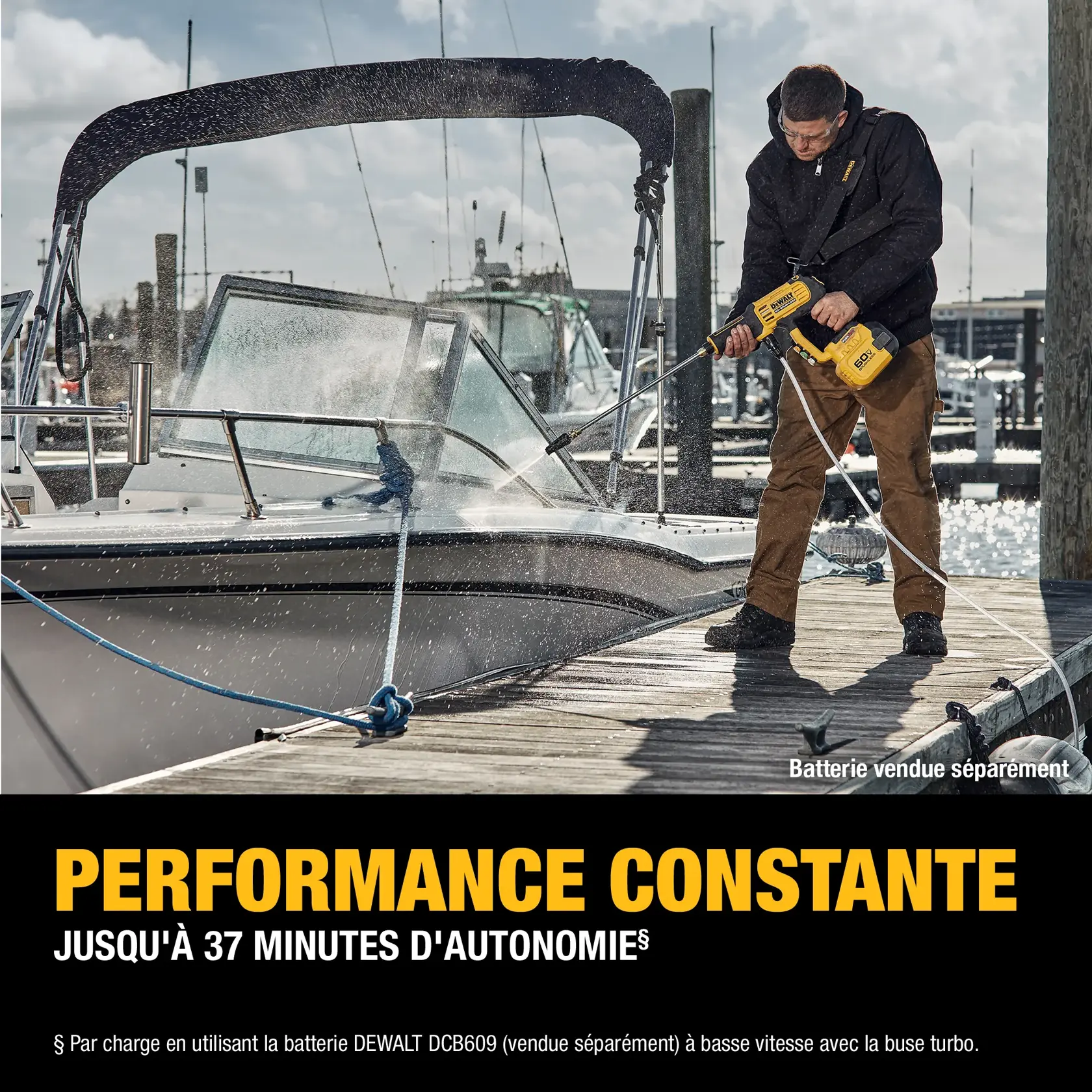 Power Cleaning a boat