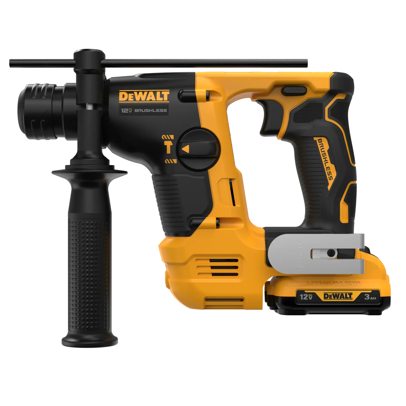 Brushless 9 sixteenth inch S D S PLUS Rotary Hammer Kit.