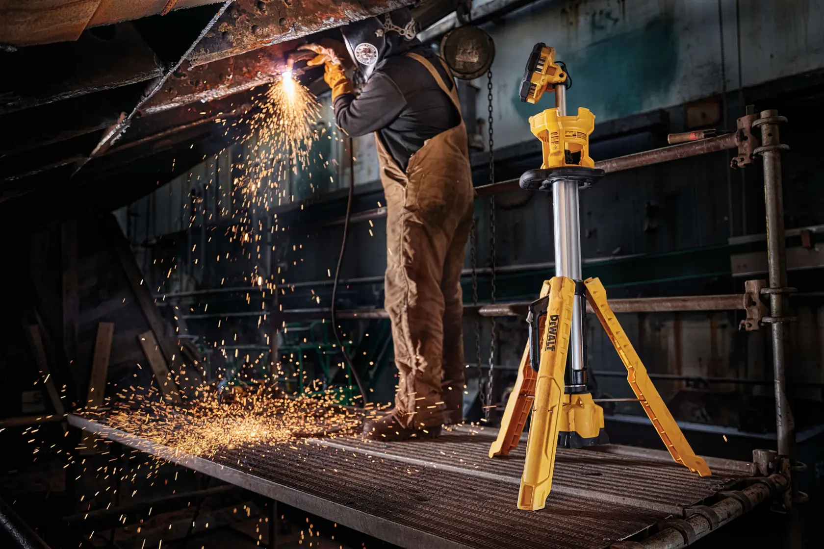 DEWALT® 20V MAX* Cordless Tripod Light (Light Only)