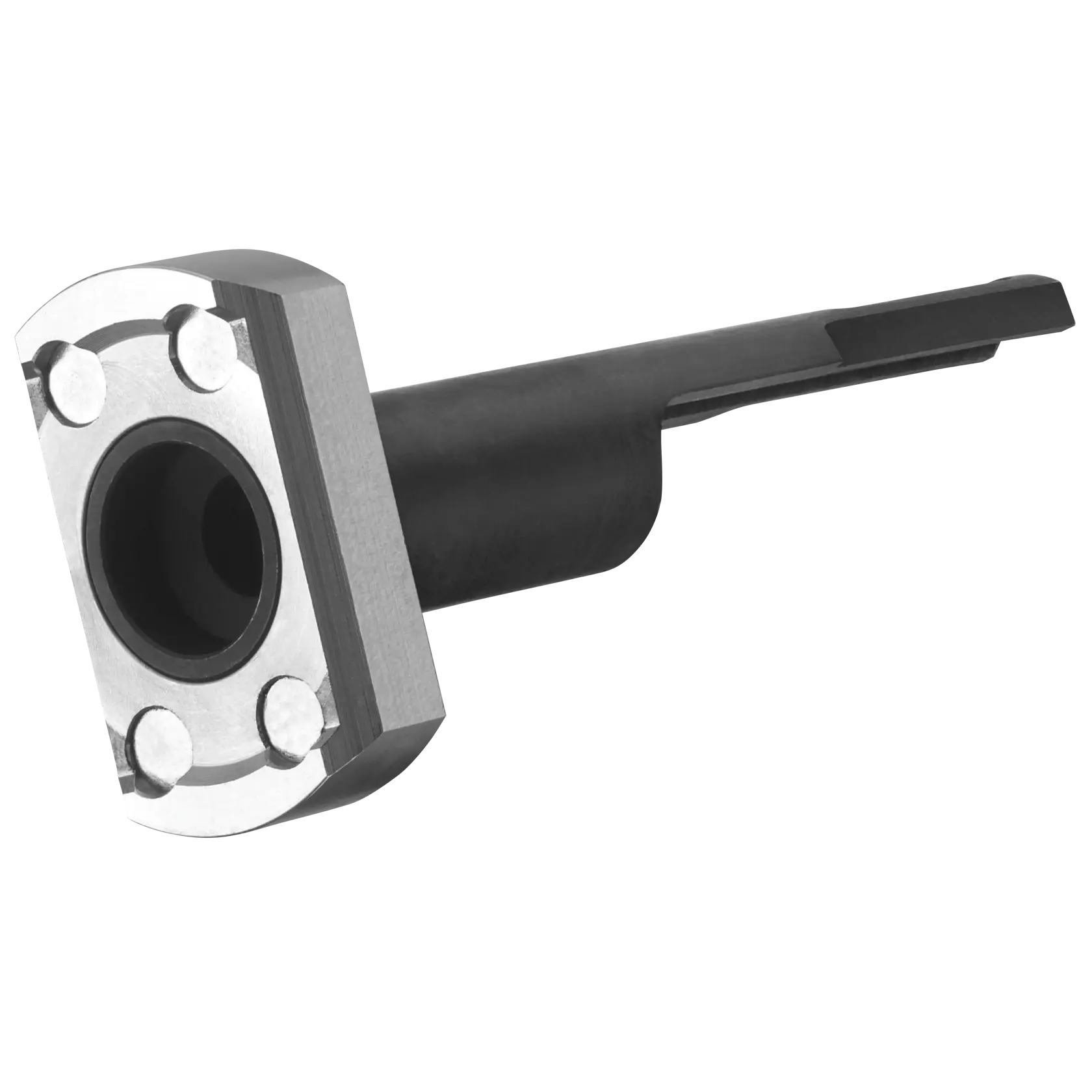 DEWALT DCN8902 metal adapter for photography tools, shown isolated on a white background.