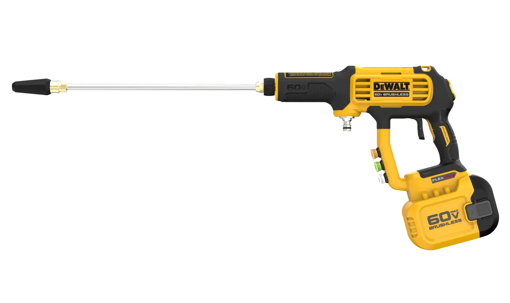 DEWALT 60V MAX* POWER CLEANER BARE LEFT SIDE ANGLE