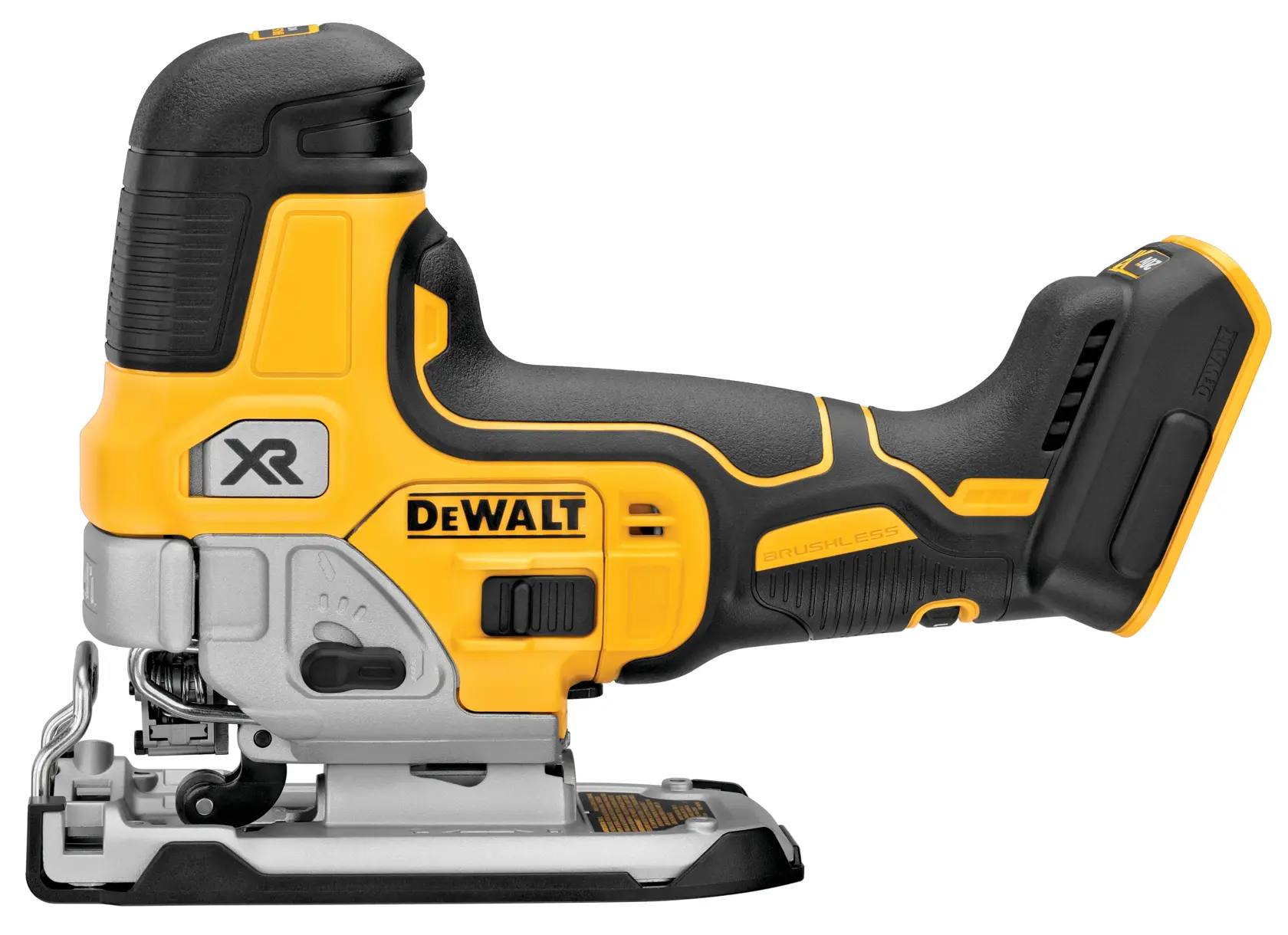 Profile of XR Cordless Barrel Grip Jig Saw.