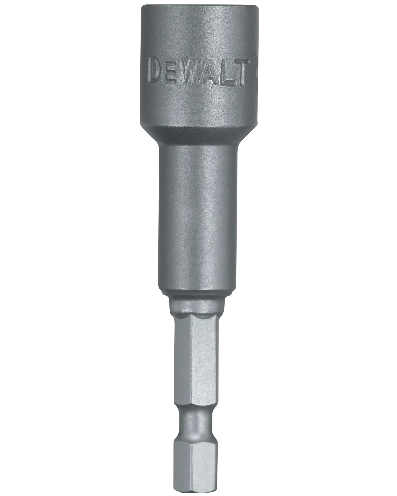 Logo DEWALT centré sur un fond blanc.