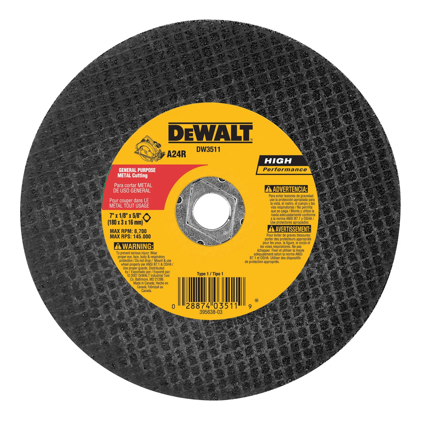 DeWalt Logo Colors Hex and RGB Codes.