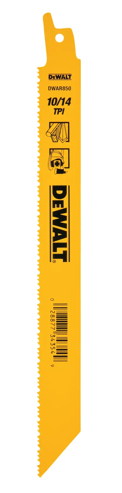 8 inch General purpose cutting bi metal reciprocating saw blades.