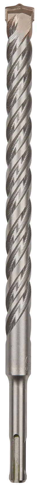 A DEWALT SDS-plus masonry drill bit with a spiral flute design, shown vertically against a white background.