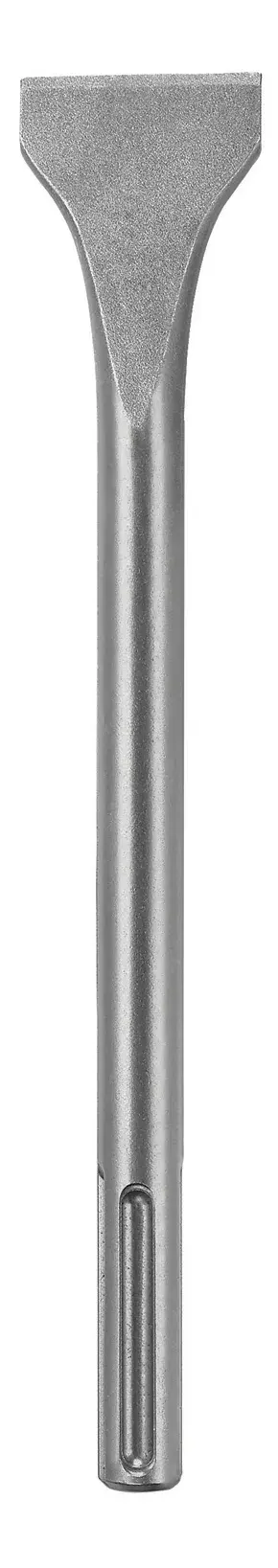 A DEWALT SDS Max shank scaling chisel, model DW5837, with a flat blade and cylindrical shaft, shown on a plain white background.