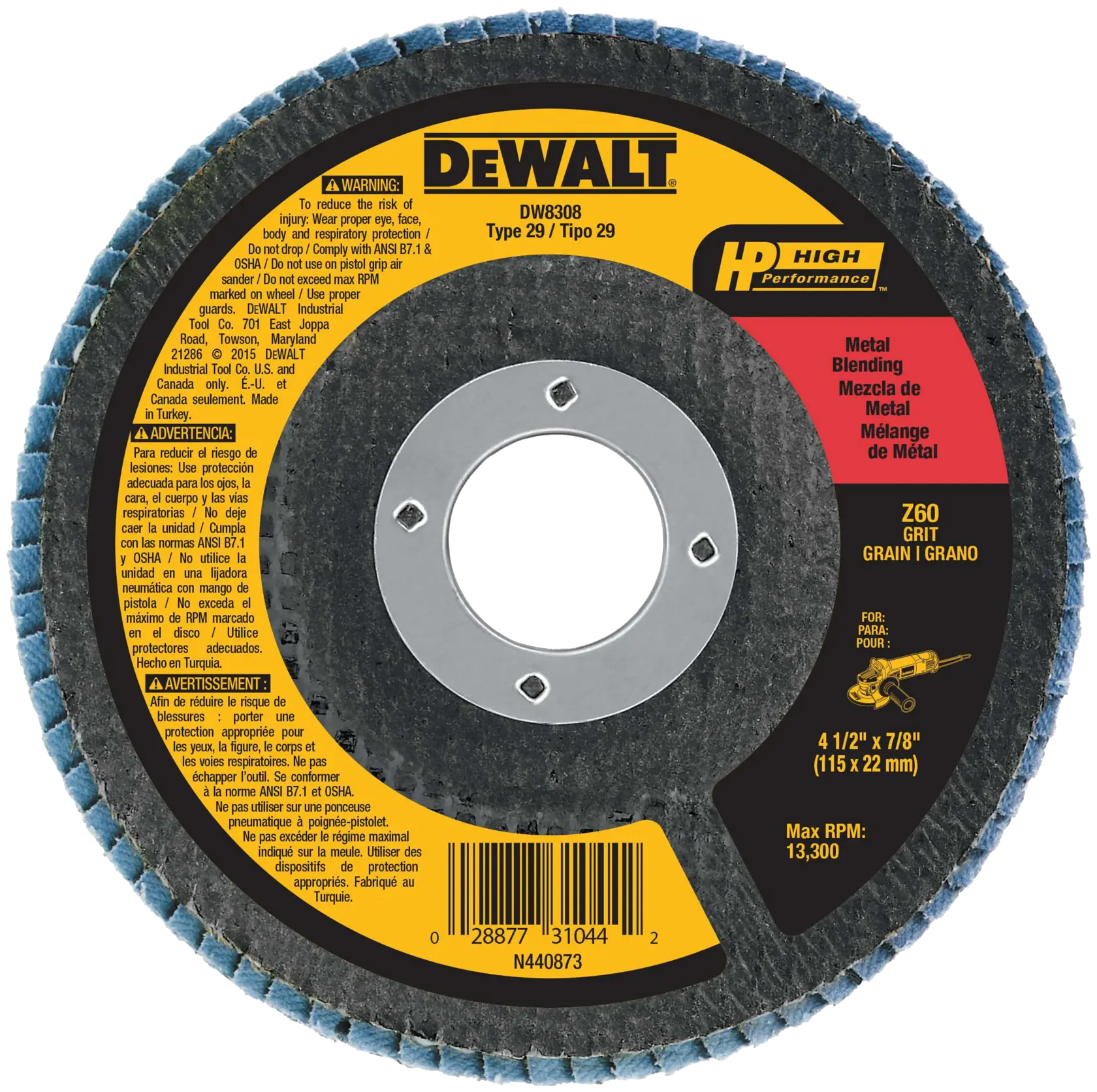 H P Flap Discs Type 29.