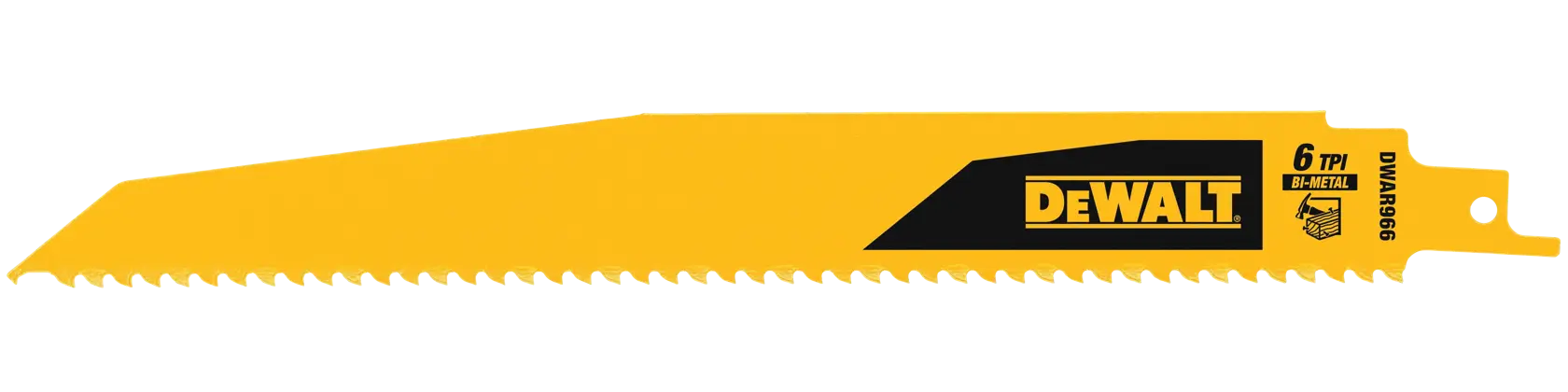 6 Threads per inch Demolition bi metal reciprocating saw blades.