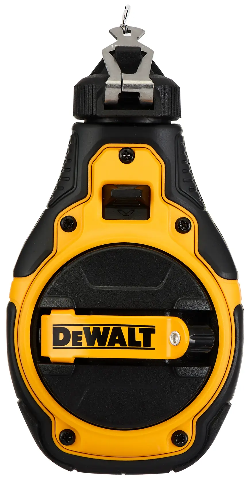 DEWALT chalk reel, black/yellow, DWHT48333 and DWHT48333RC SKUs, photography category.