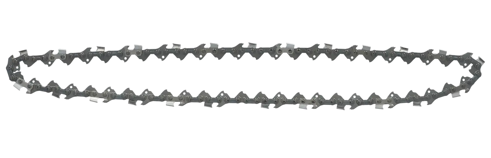 A DEWALT replacement chainsaw chain, photographed on a white background.