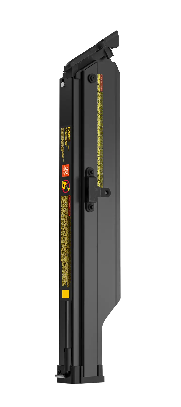 DEWALT photography accessory, part DZN930-XJ and DZN930, shown in black vertical profile.